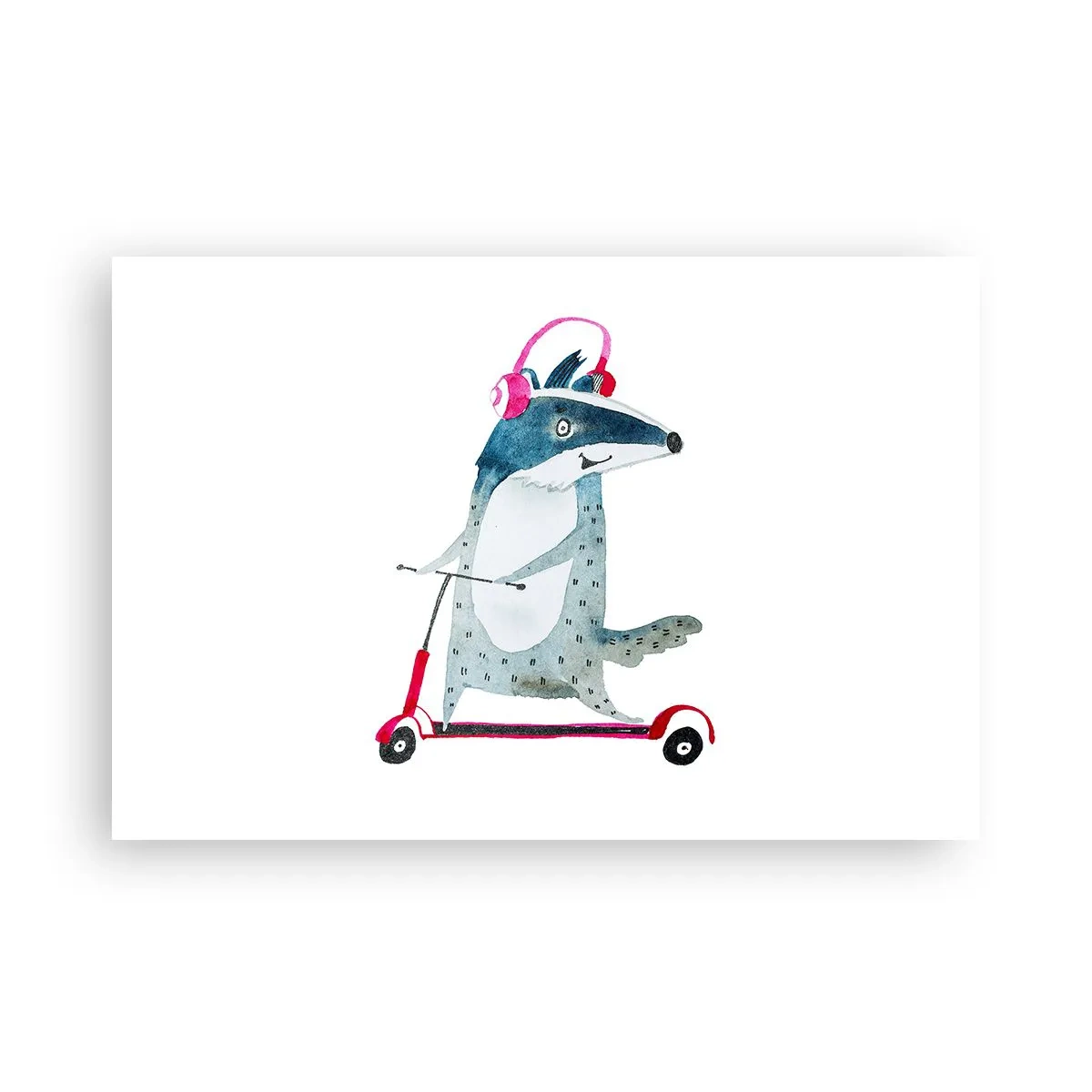 Plakat - Grævlingens glæder - 91x61 cm