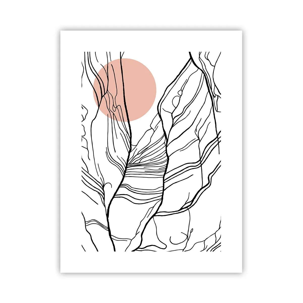 Plakat - I et netværk af kviste - 30x40 cm