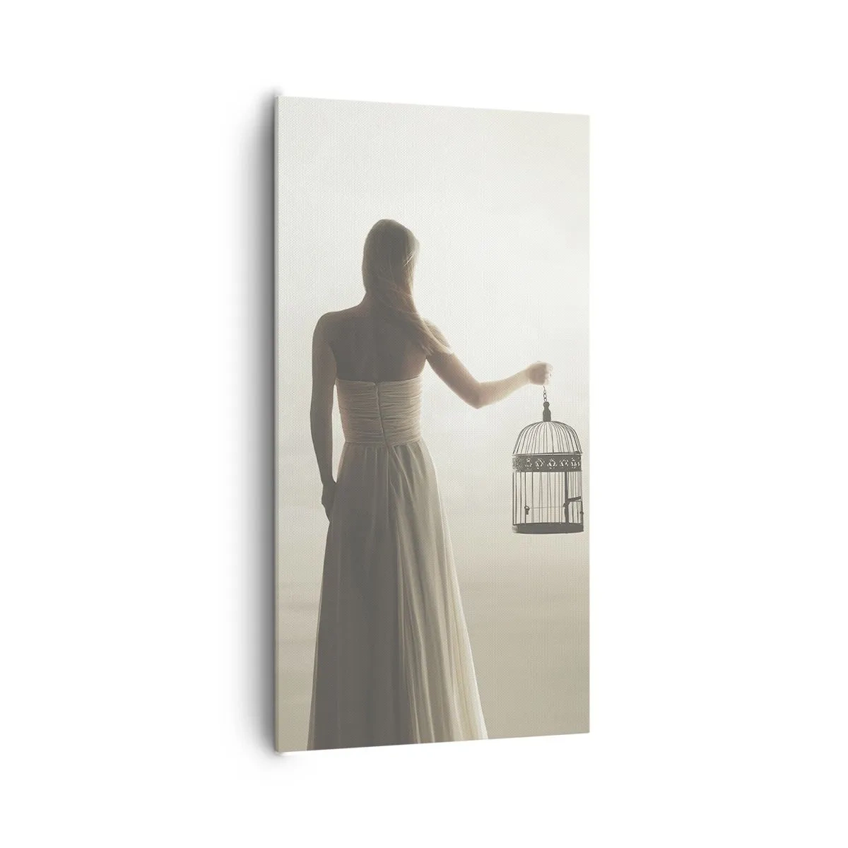 Lærredstryk - Billede på lærred - Vær fri - 65x120 cm