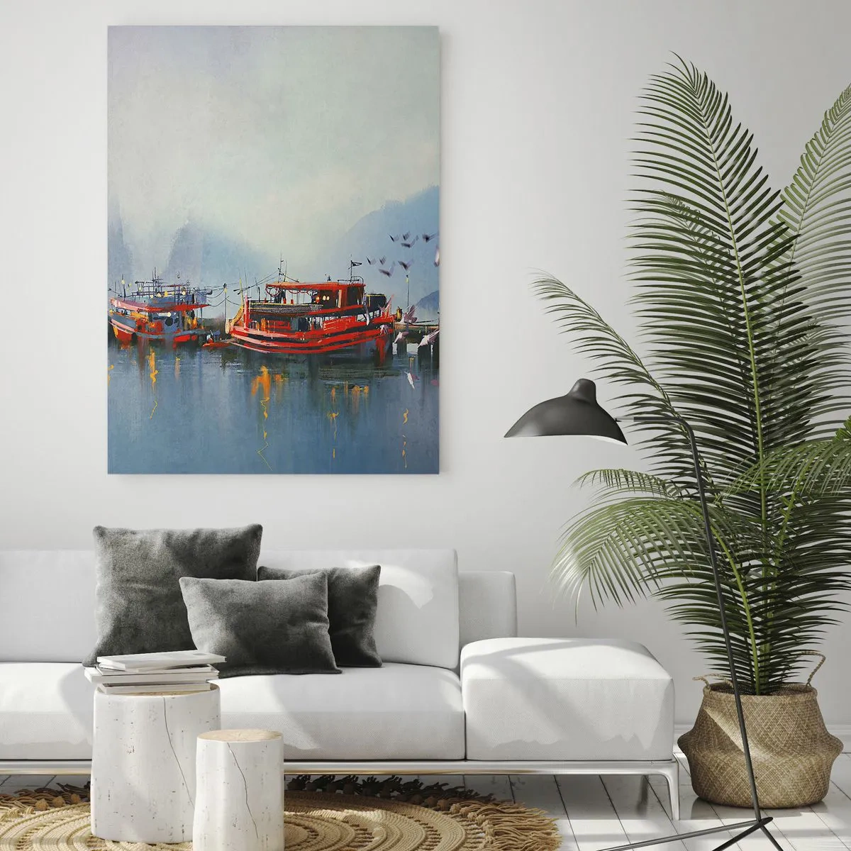 Billede på glas - Ved verdens ende - 70x100 cm
