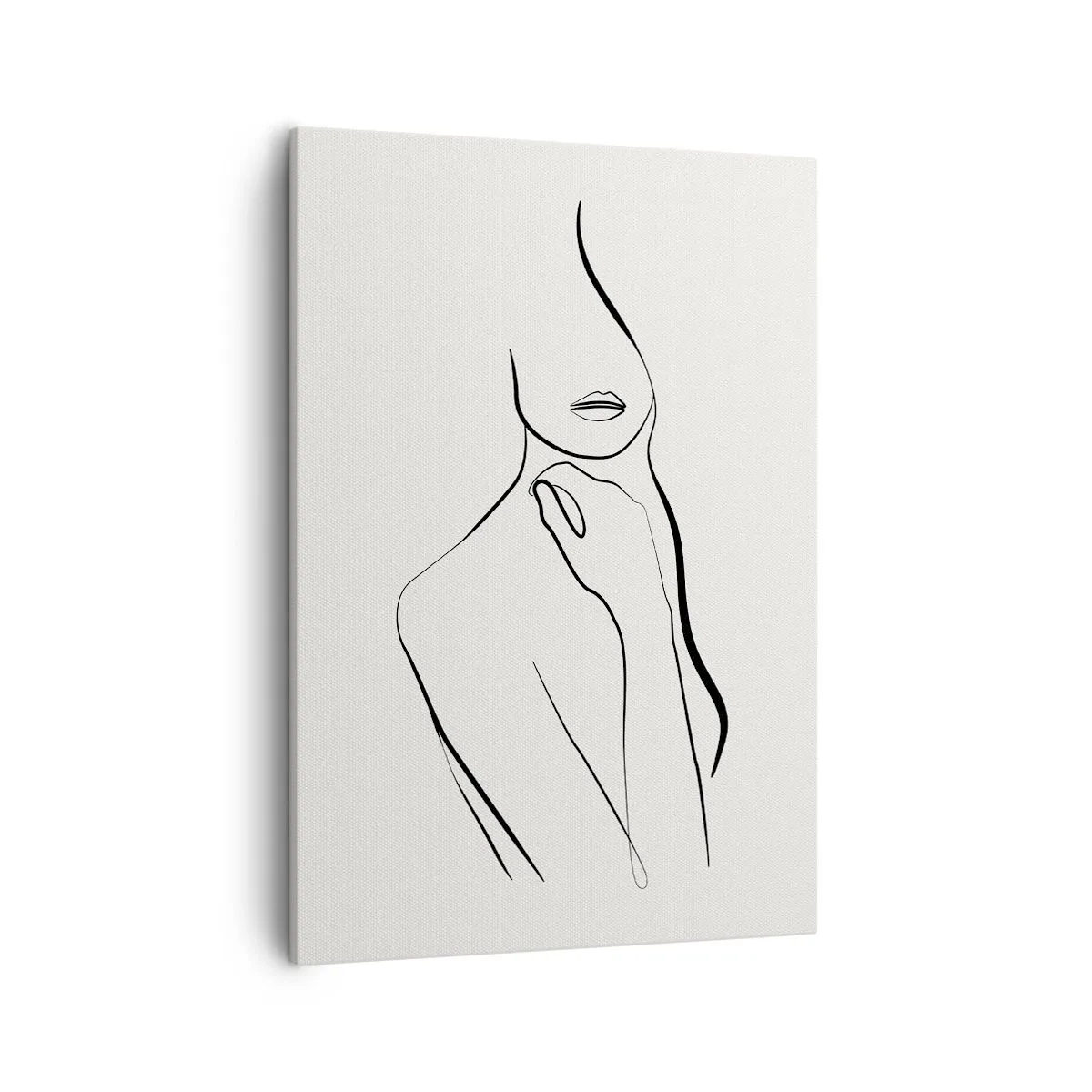 Lærredstryk - Billede på lærred - Bølge af melankoli - 50x70 cm