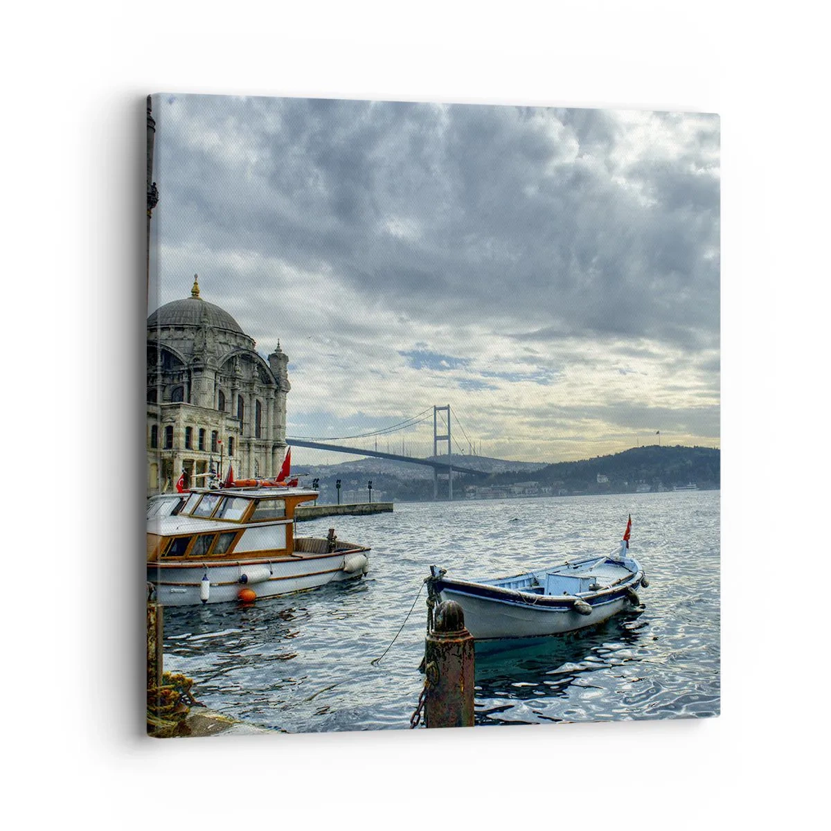 Lærredstryk - Billede på lærred - På grænsen mellem verdener - 30x30 cm