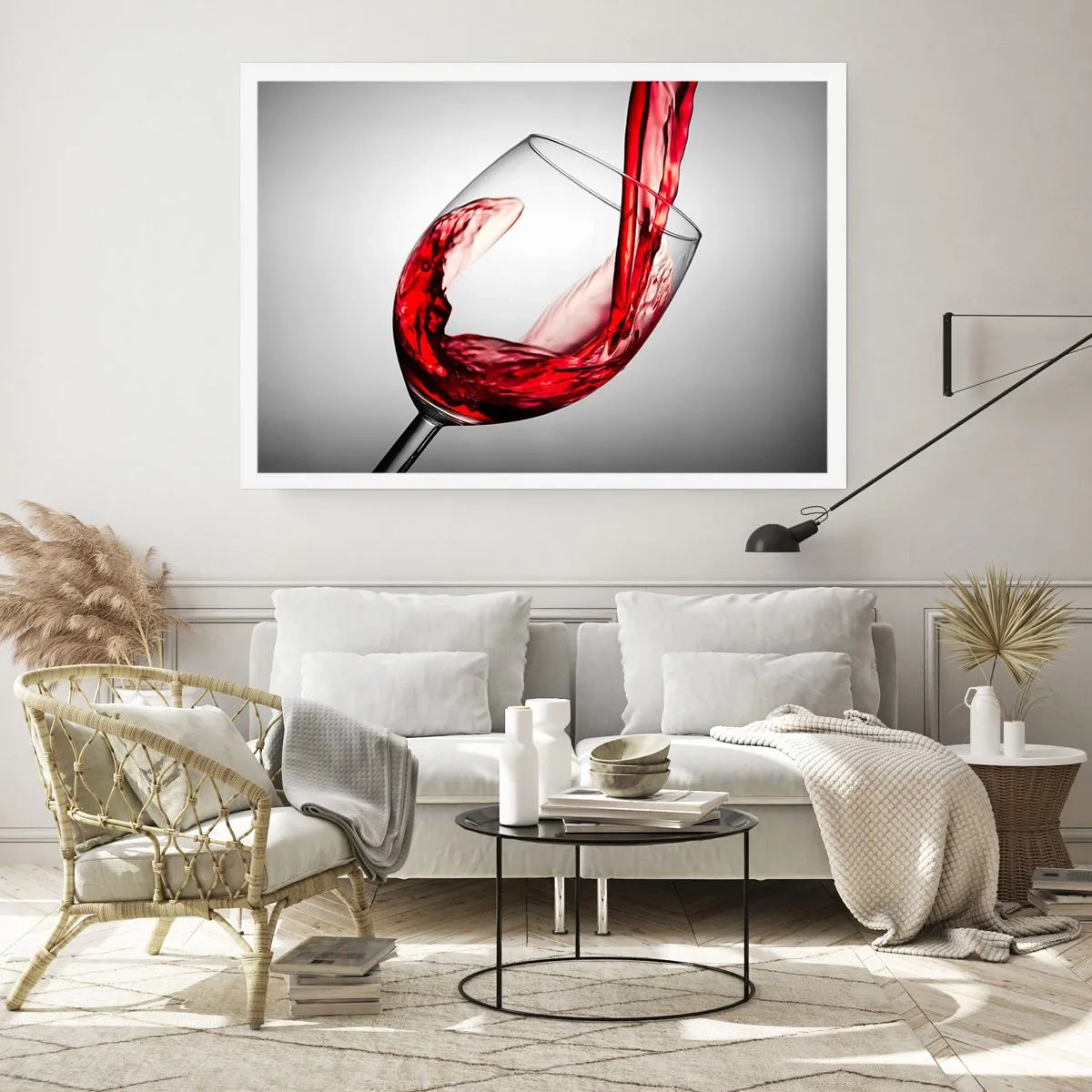 Plakat - Farve - bevægelse - lyd - 100x70 cm