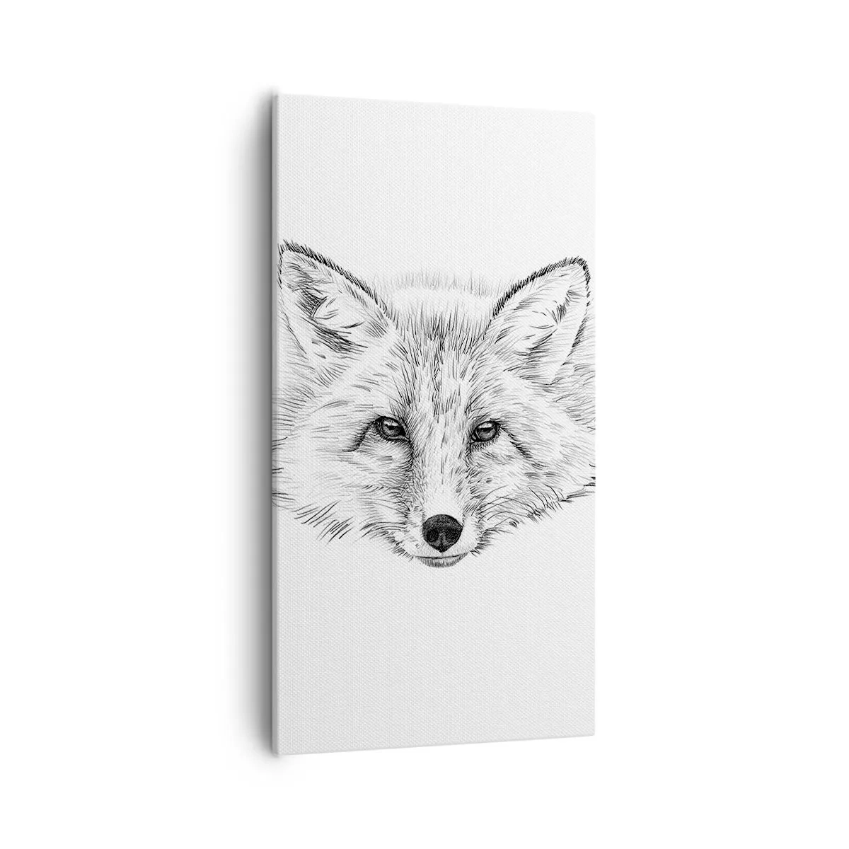 Lærredstryk - Billede på lærred - Kan disse øjne lyve? - 55x100 cm