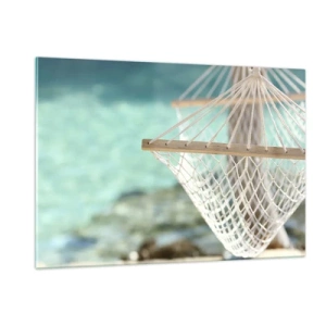 Billede på glas - Tid til afslapning - 120x80 cm