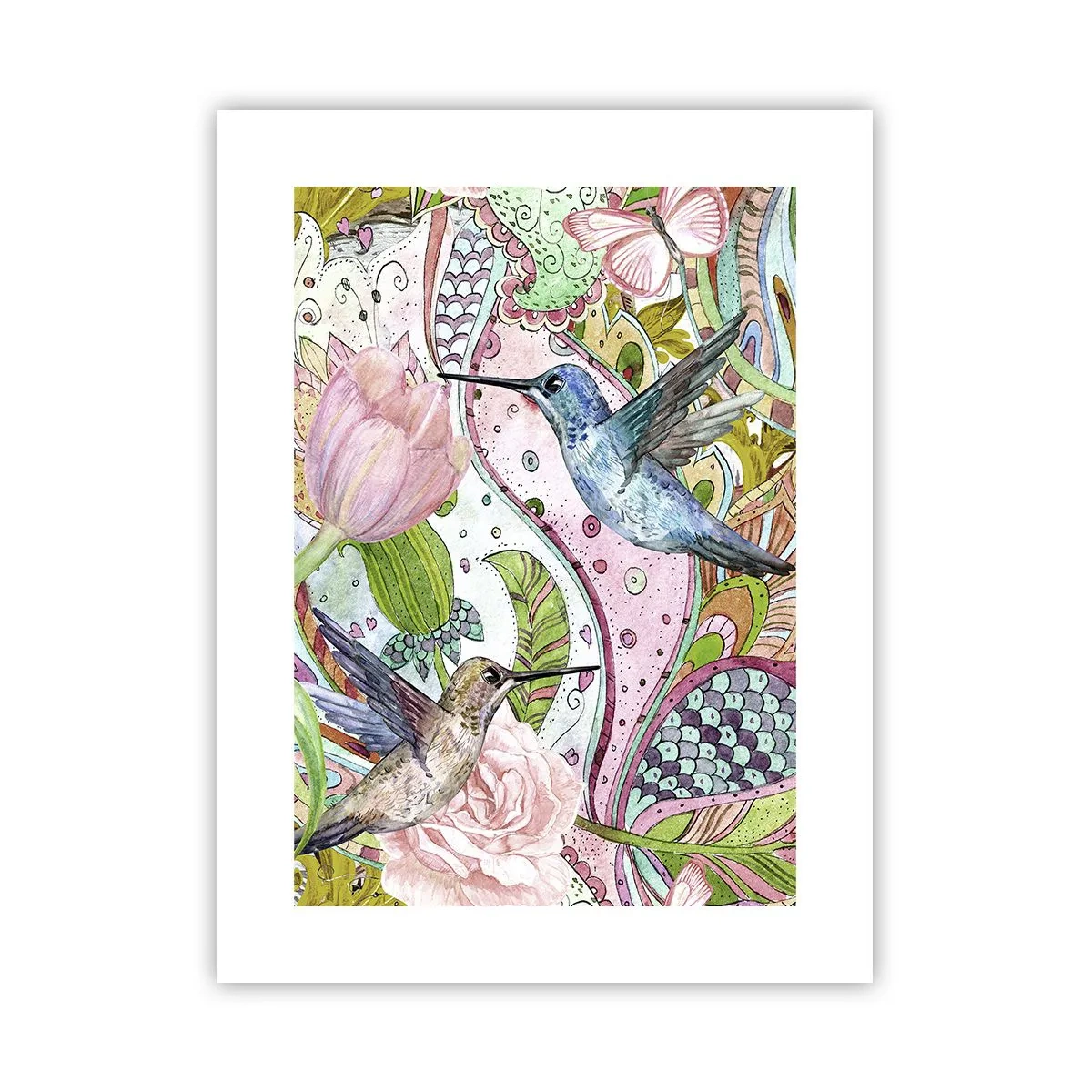 Plakat - Forviklet i vinstokkene - 30x40 cm