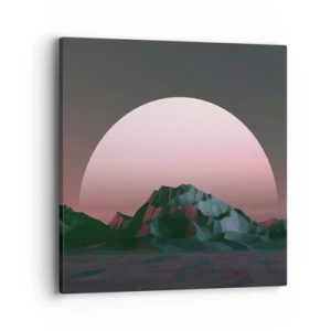 Lærredstryk - Billede på lærred - I en nabogalakse - 40x40 cm