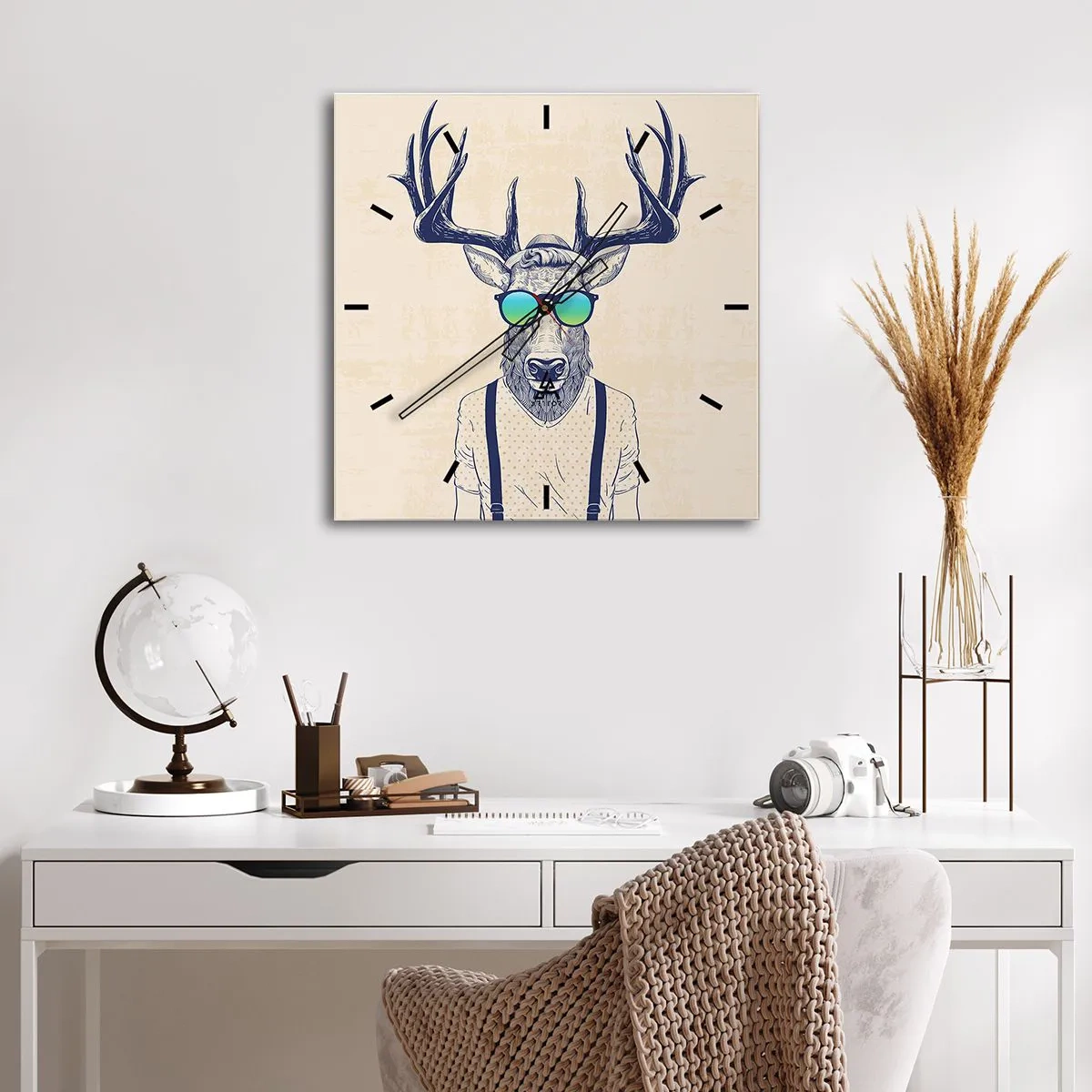 Vægur, Uret - Hvem forventede du? - 30x30 cm