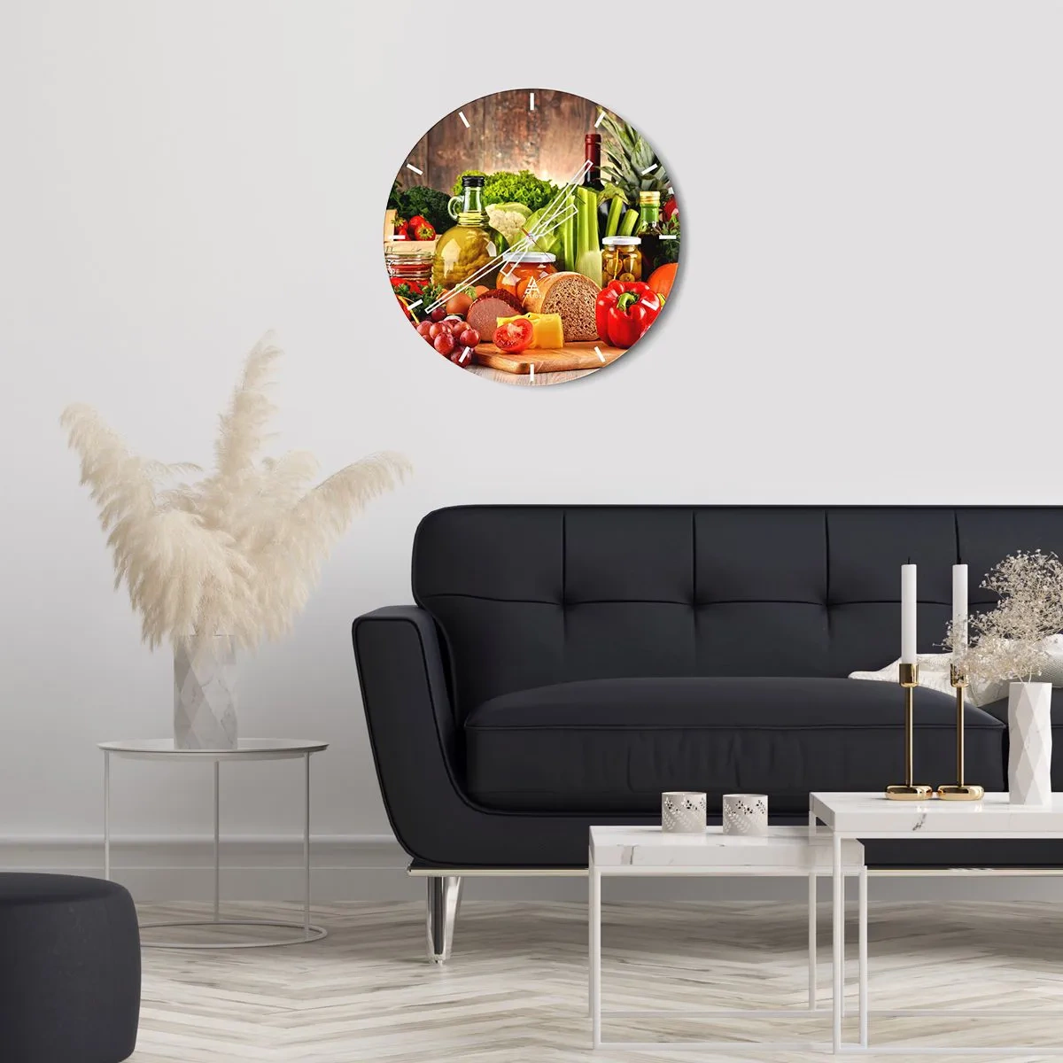 Vægur, Uret - Røget, ristet, marineret - 40x40 cm