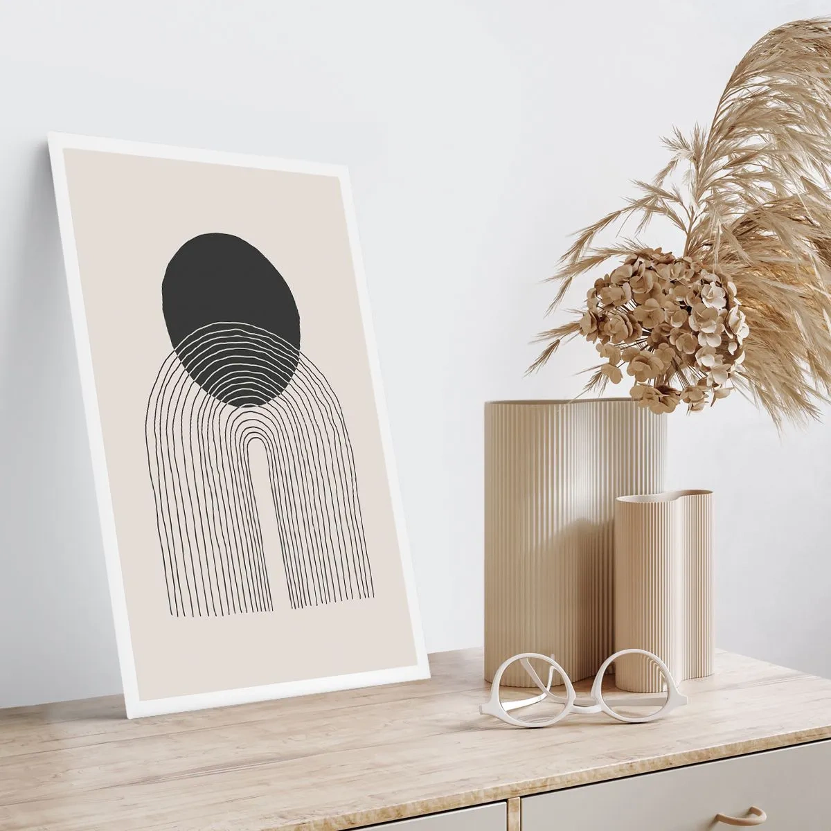 Plakat - Rystende og selvsikker - 70x100 cm