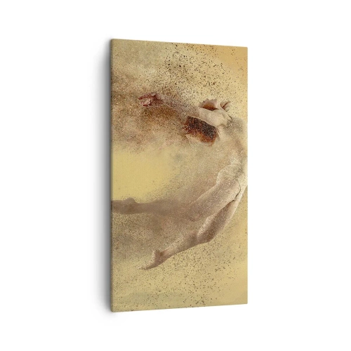 Lærredstryk - Billede på lærred - I dansende henrykkelse - 45x80 cm