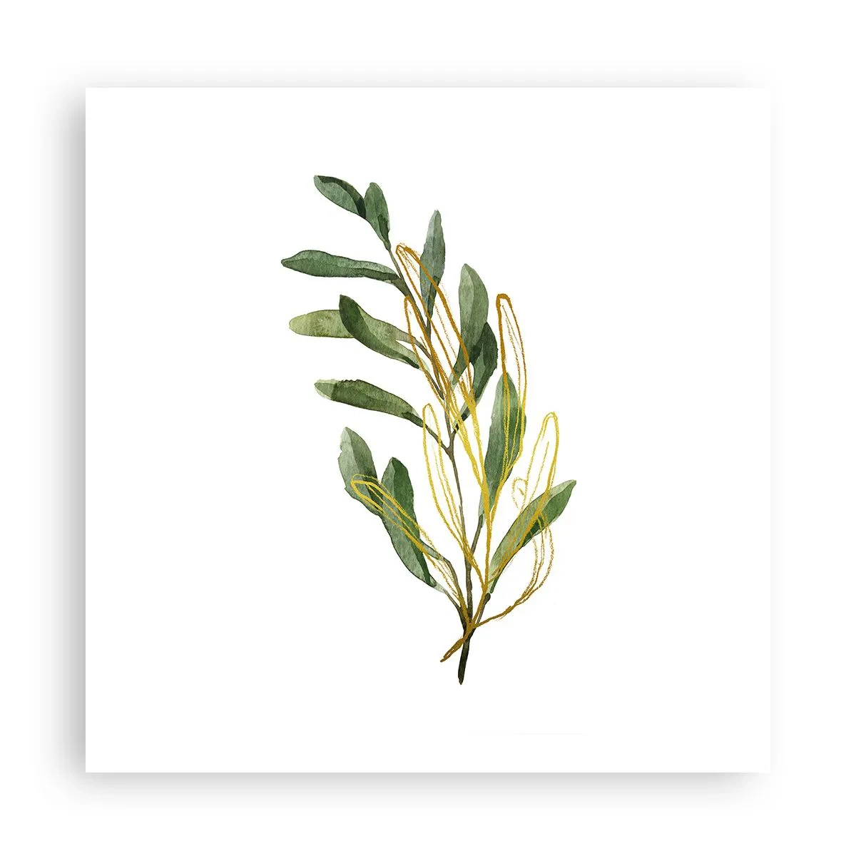 Plakat - Alt, hvad der er godt - 60x60 cm