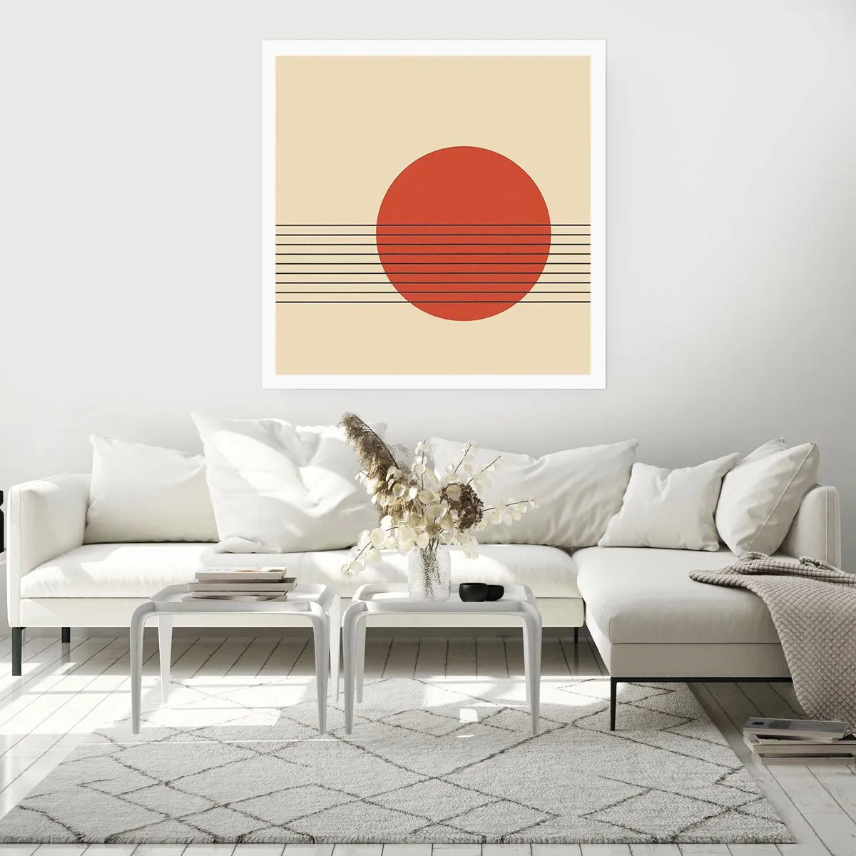 Plakat - Og så videre - 60x60 cm