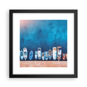 Plakat i sort ramme - I én række - 30x30 cm