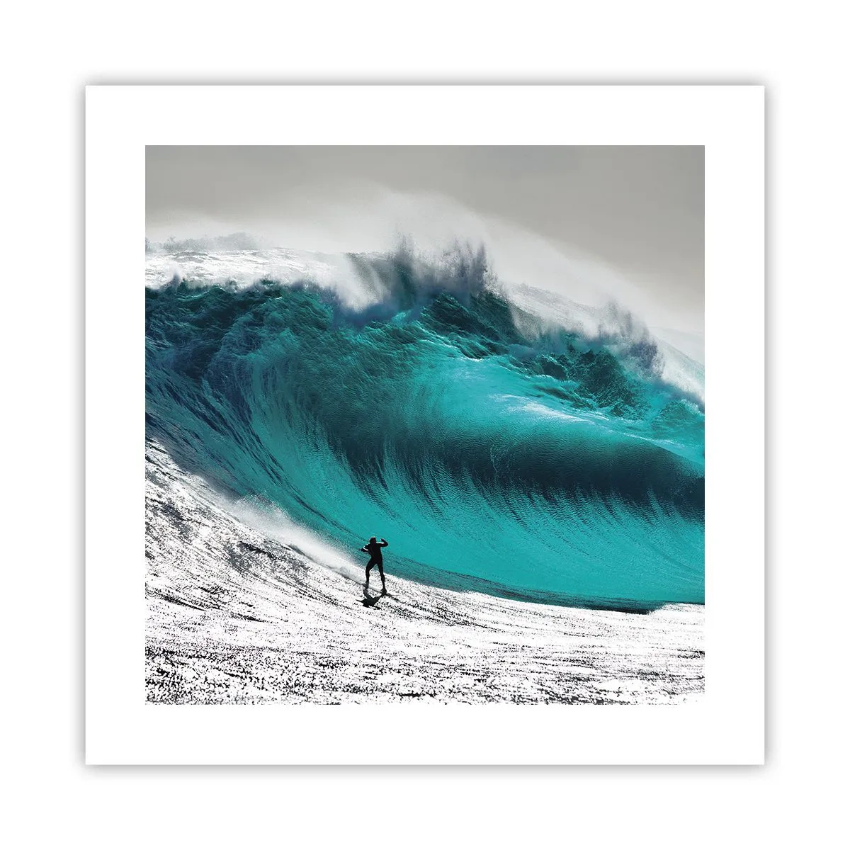 Plakat - Udfordring accepteret - 40x40 cm