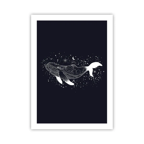 Plakat - I universets ocean - 50x70 cm