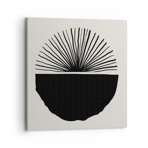 Lærredstryk - Billede på lærred - En vifte af muligheder - 70x70 cm