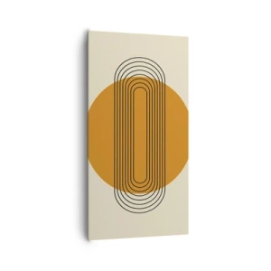 Lærredstryk - Billede på lærred - Den perfekte plan - 65x120 cm