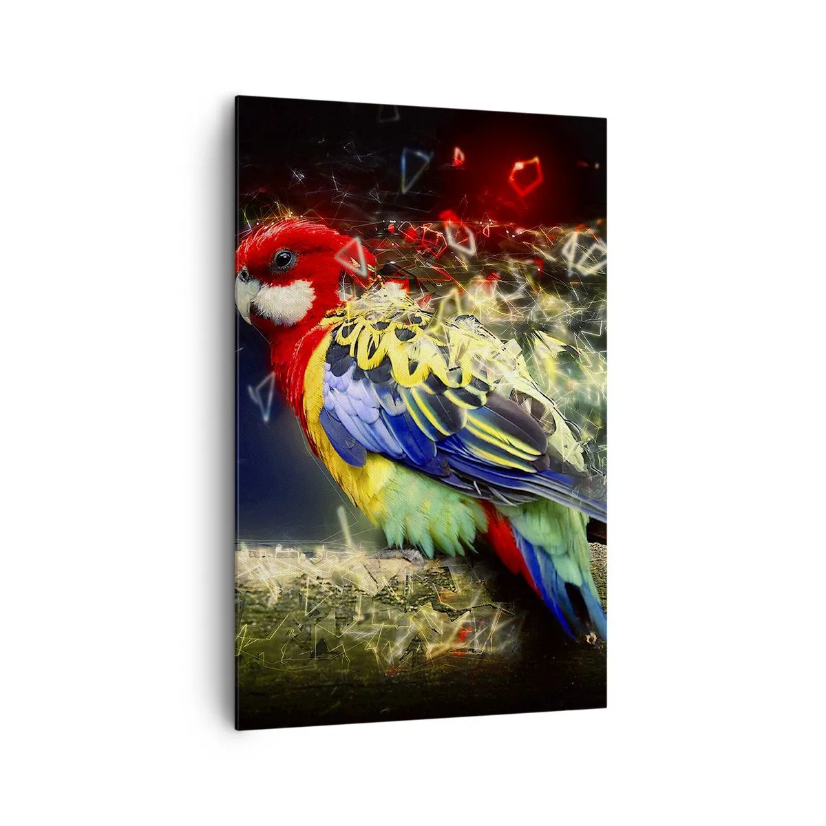 Lærredstryk - Billede på lærred - Budbringeren af udstråling - 80x120 cm