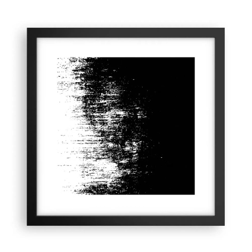 Plakat i sort ramme - Og vinderen er... - 30x30 cm