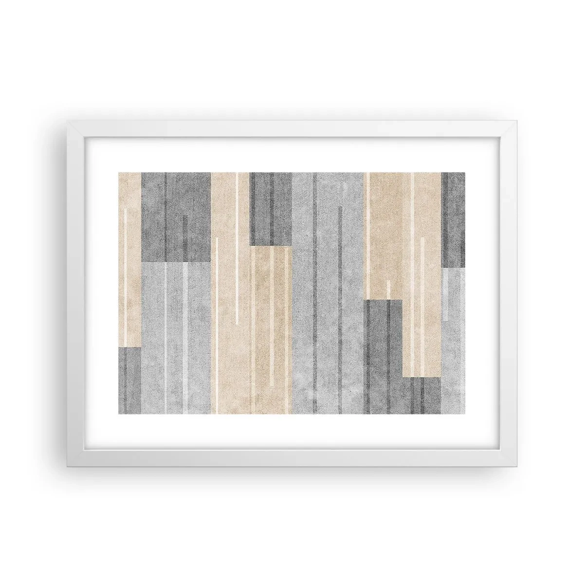 Plakat i hvid ramme - Komposition: hold den lodret - 40x30 cm