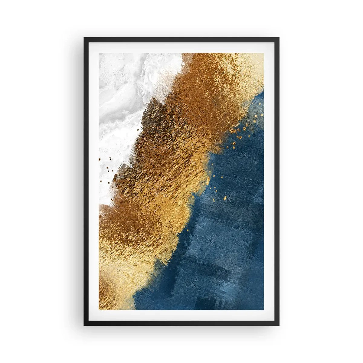 Plakat i sort ramme - Sommerens farver - 61x91 cm