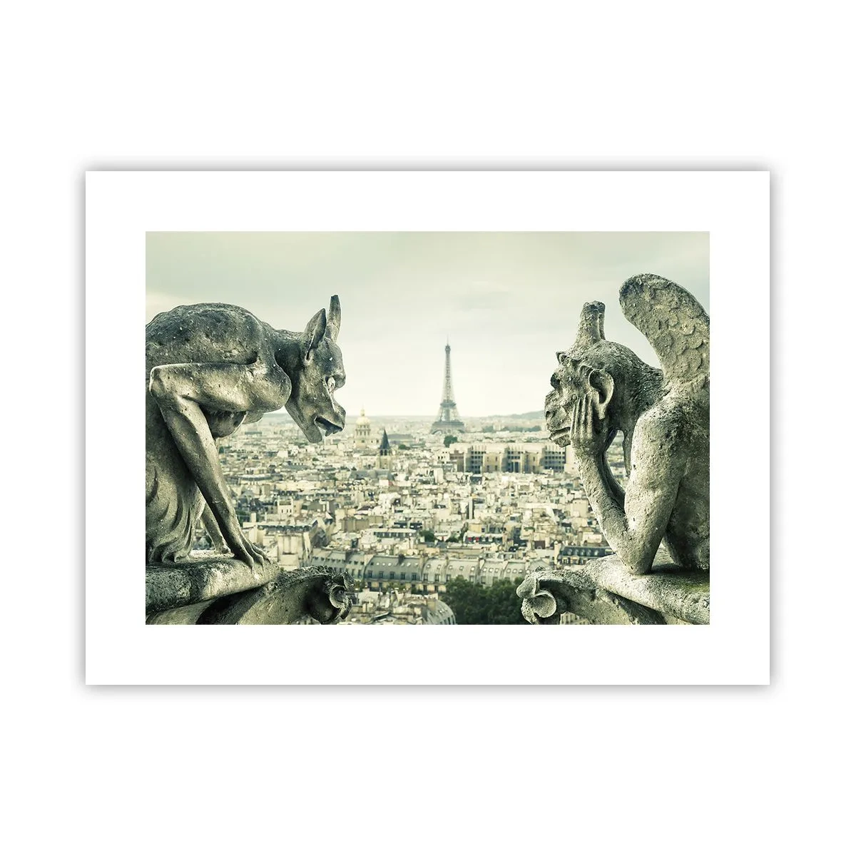 Plakat - Parisisk chat - 40x30 cm