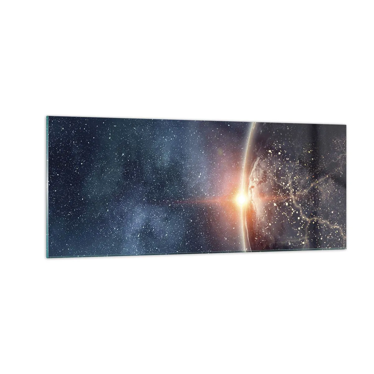 Billede på glas - I det nye perspektiv - 100x40 cm