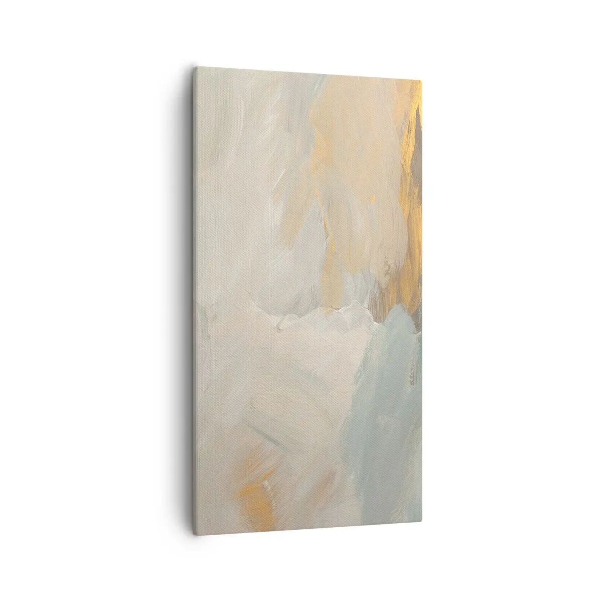 Lærredstryk - Billede på lærred - Abstraktion - blidhedens land - 55x100 cm