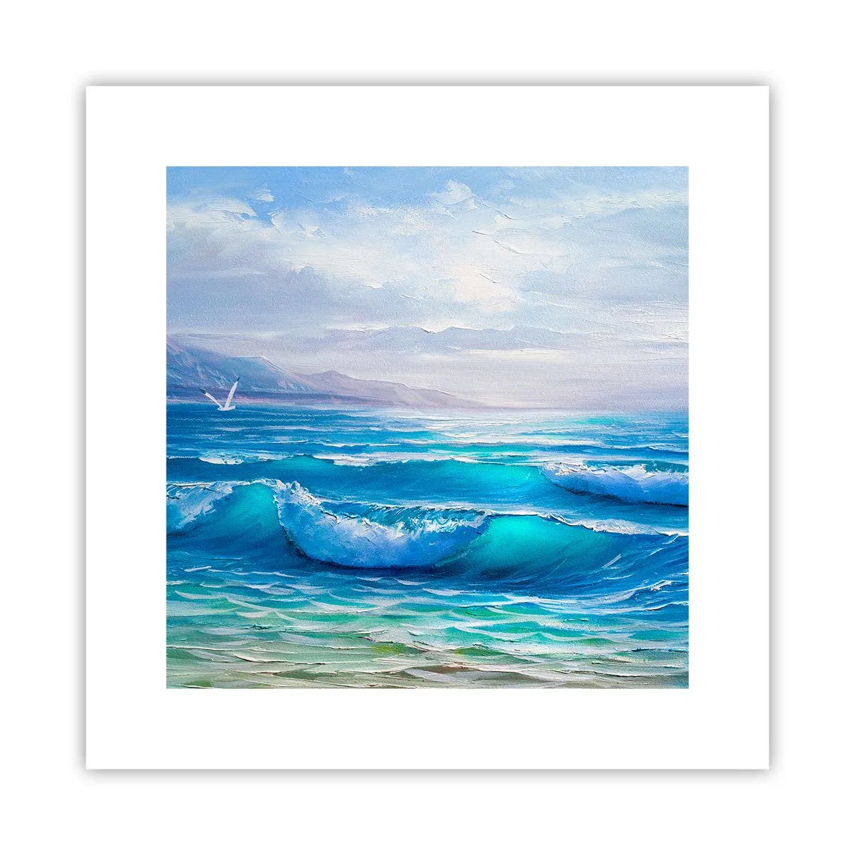 Plakat - Giver trøst - 30x30 cm
