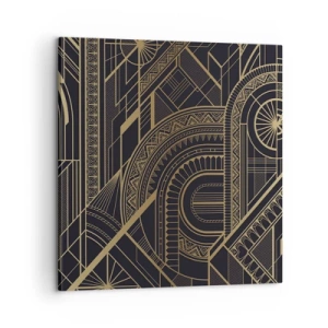 Lærredstryk - Billede på lærred - Koncepter, idéer, planer - 60x60 cm