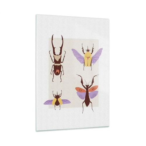 Billede på glas - Insekternes verden - 50x70 cm