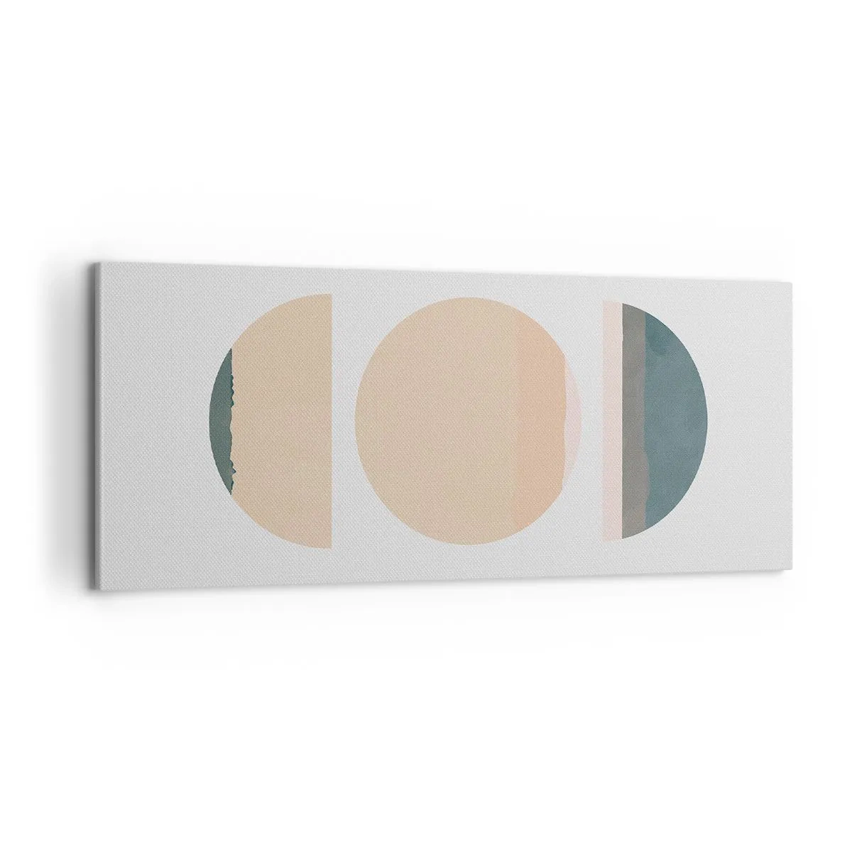 Lærredstryk - Billede på lærred - Hjul for hjul - 100x40 cm