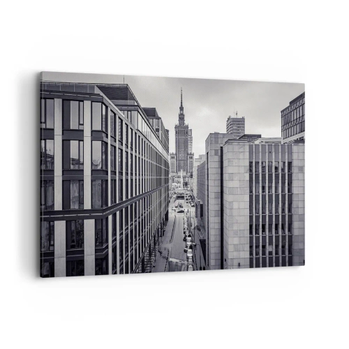 Lærredstryk - Billede på lærred - Warszawa dalen - 100x70 cm