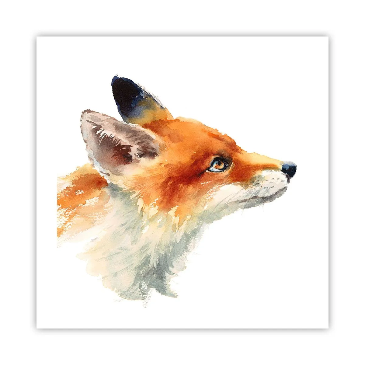 Plakat - Man kan aldrig være for forsigtig - 50x50 cm