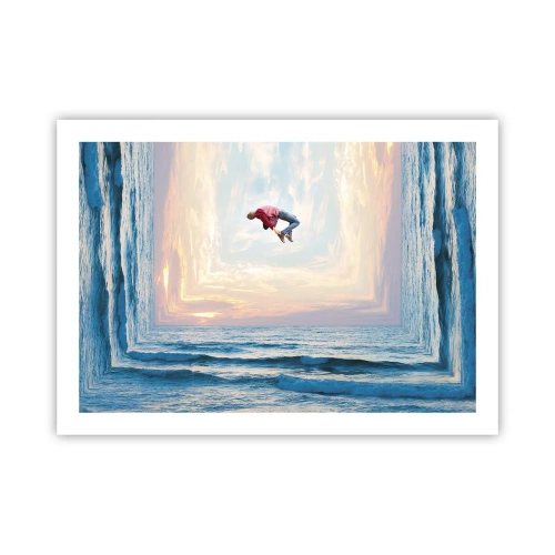Plakat - Til en anden dimension - 70x50 cm
