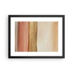 Plakat i sort ramme - Lodret sammensætning - 40x30 cm