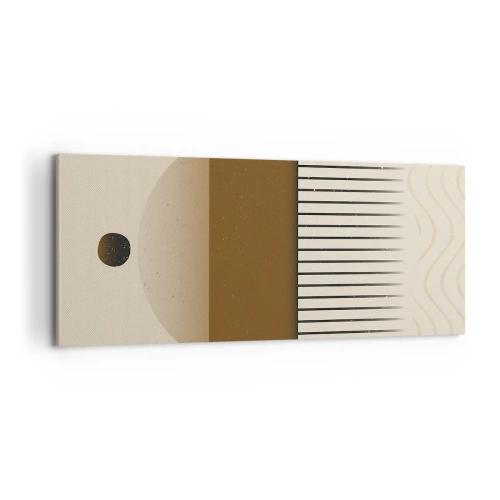 Lærredstryk - Billede på lærred - Forskellige stater - 100x40 cm