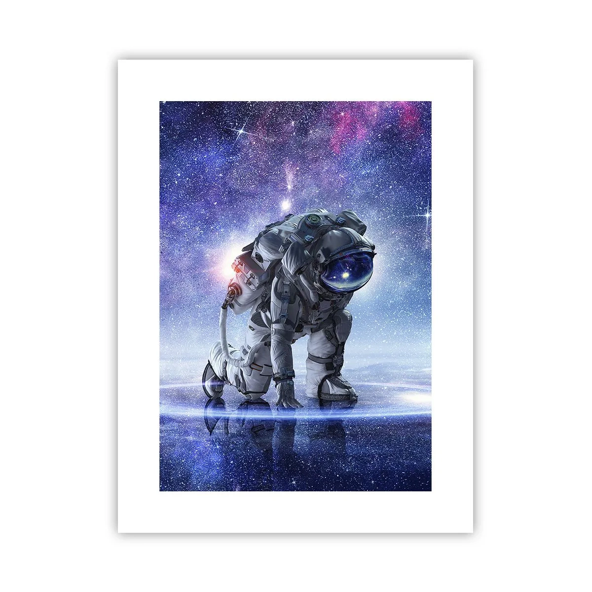 Plakat - Den stjerneklare himmel over mig - 30x40 cm