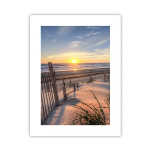 Plakat - Vindens blænding og skygge - 30x40 cm