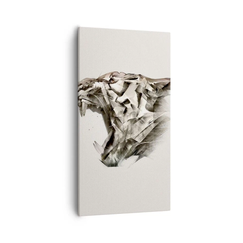 Lærredstryk - Billede på lærred - Du ved allerede, hvem der har ansvaret - 55x100 cm