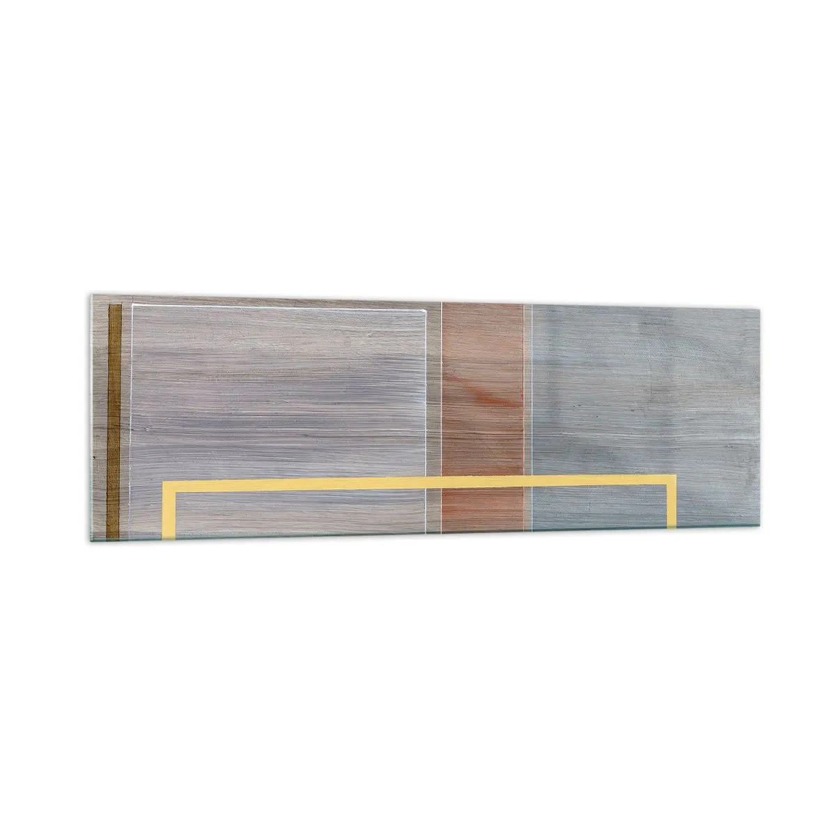 Billede på glas - Lige og rolig - 160x50 cm