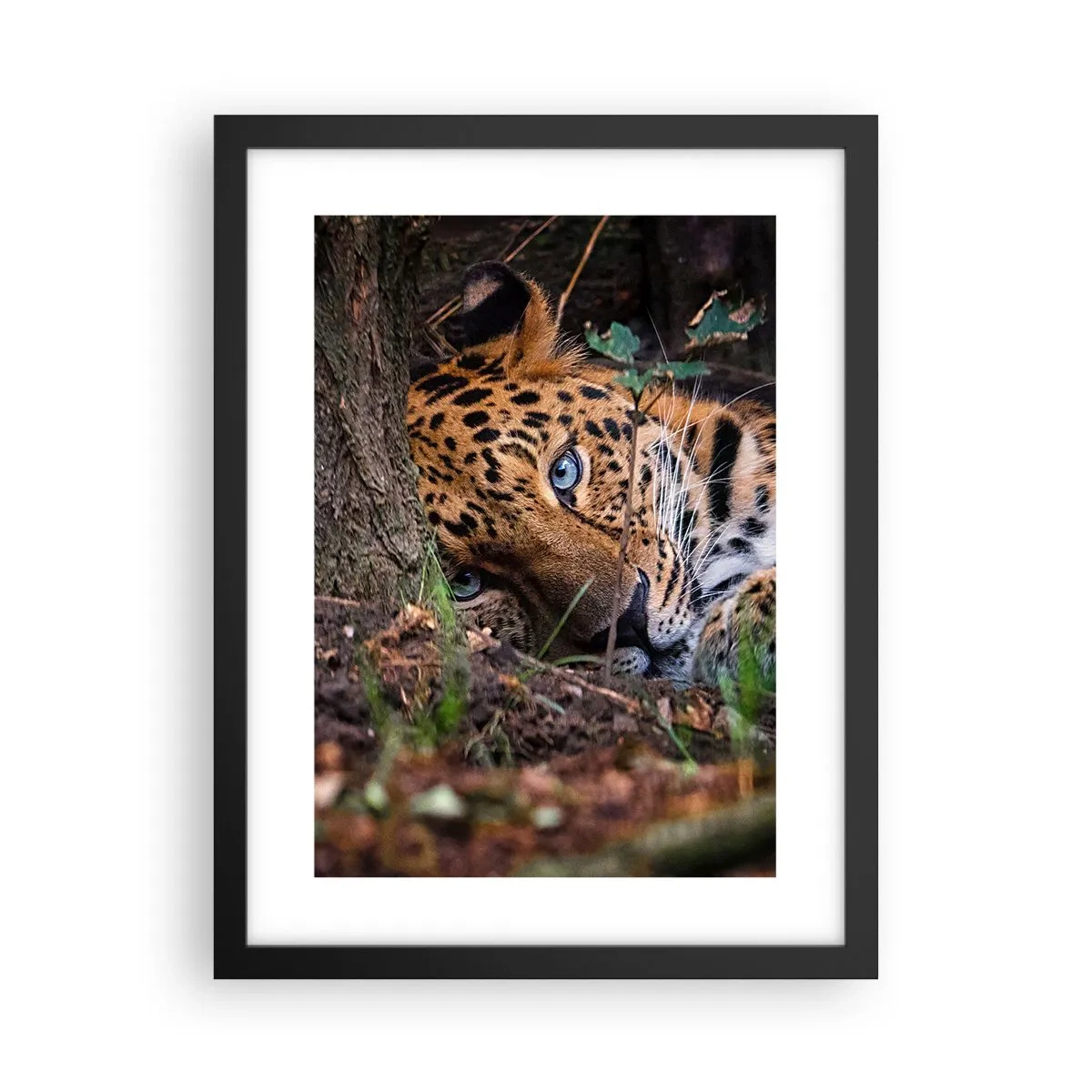 Plakat i sort ramme - Stol på mig - 30x40 cm