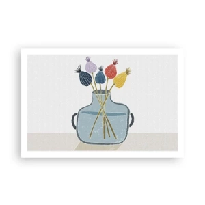 Plakat - Som et valmuefrø - 91x61 cm