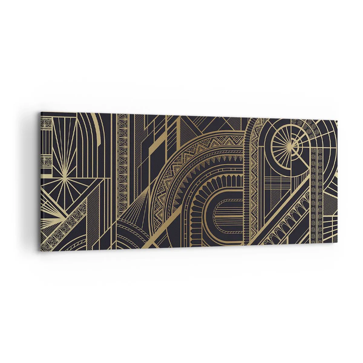 Lærredstryk - Billede på lærred - Koncepter, idéer, planer - 120x50 cm