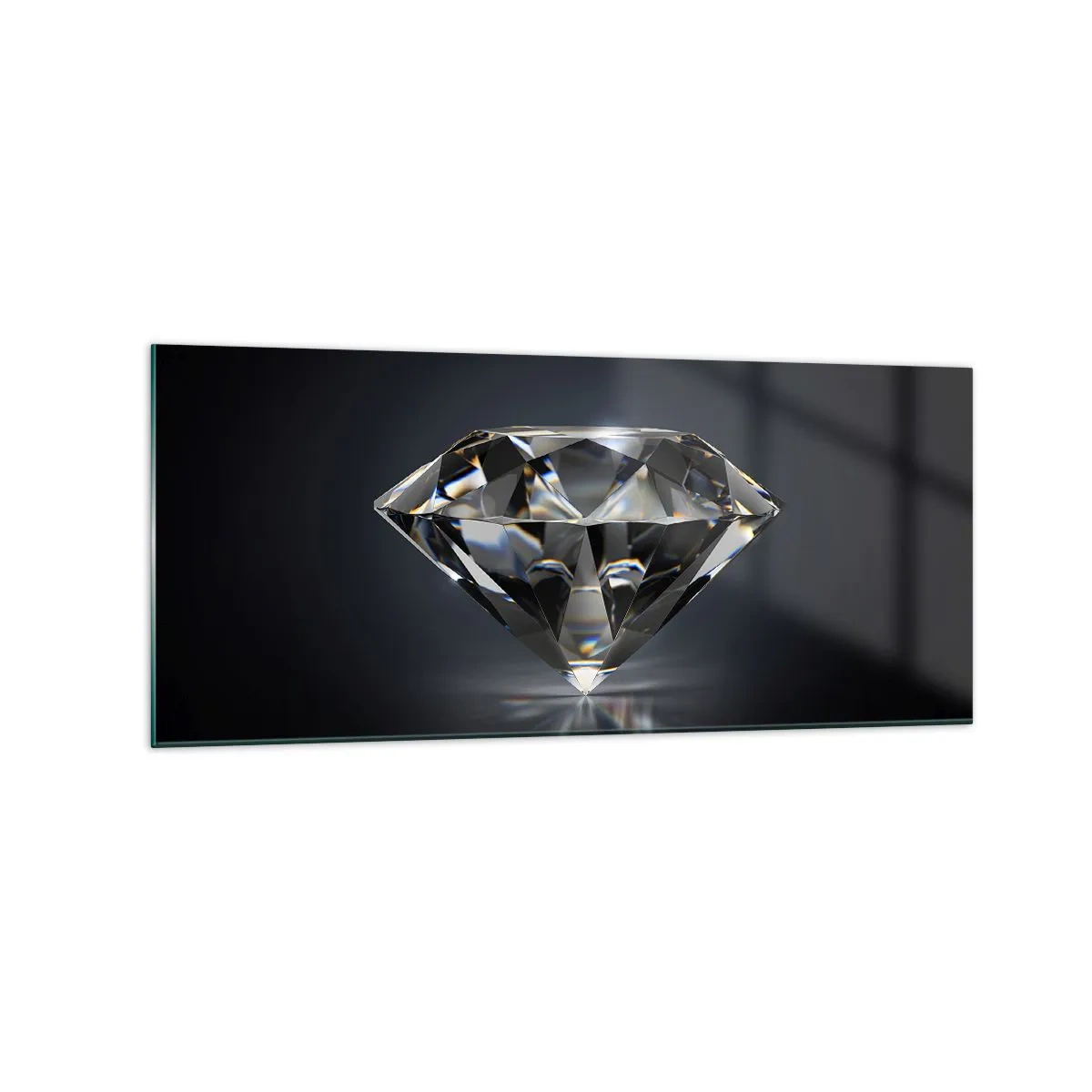 Billede på glas - Bedste veninde - 120x50 cm