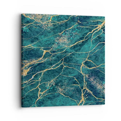 Lærredstryk - Billede på lærred - Guldåre - 30x30 cm