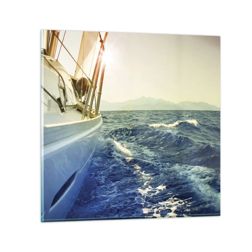 Billede på glas - For eventyr - 30x30 cm