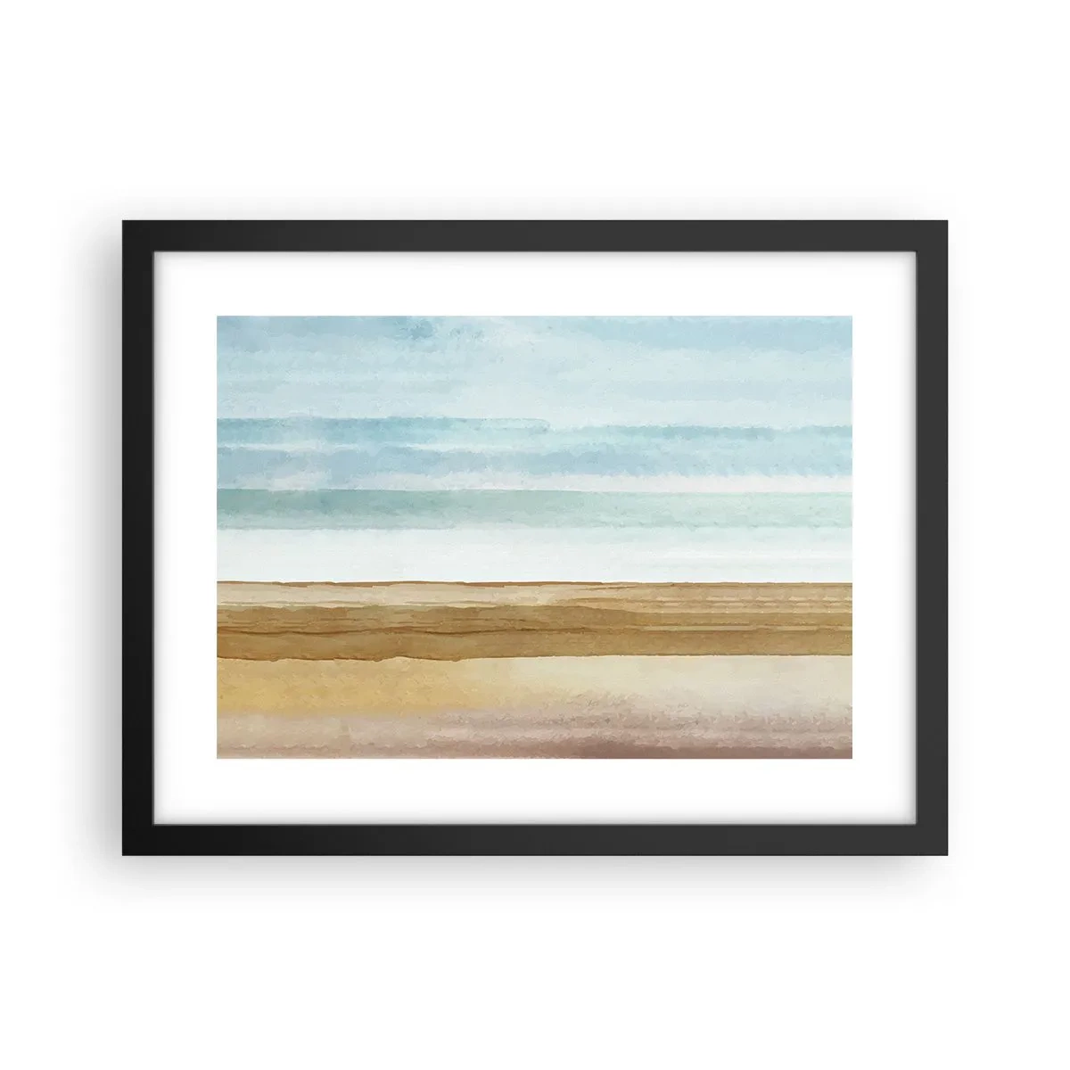 Plakat i sort ramme - Trøst - 40x30 cm