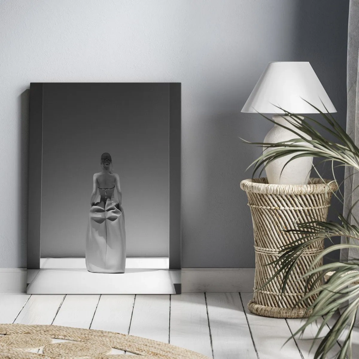 Lærredstryk - Billede på lærred - Raffineret enkelhed - 70x100 cm